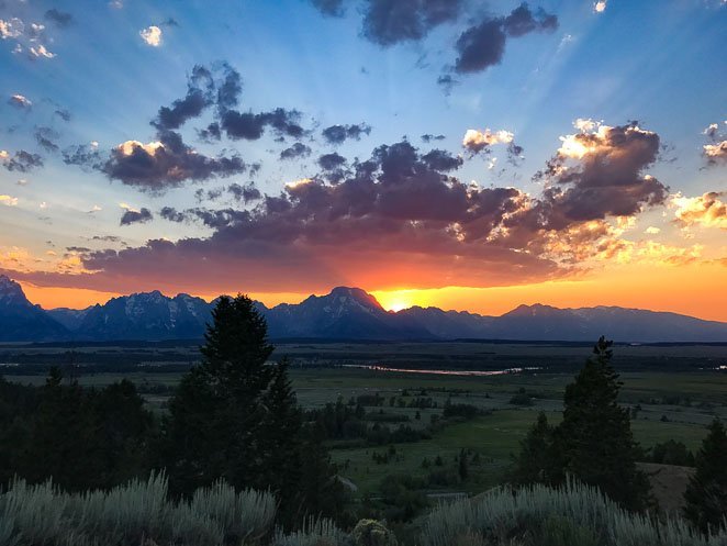 Best of the Tetons Sunset