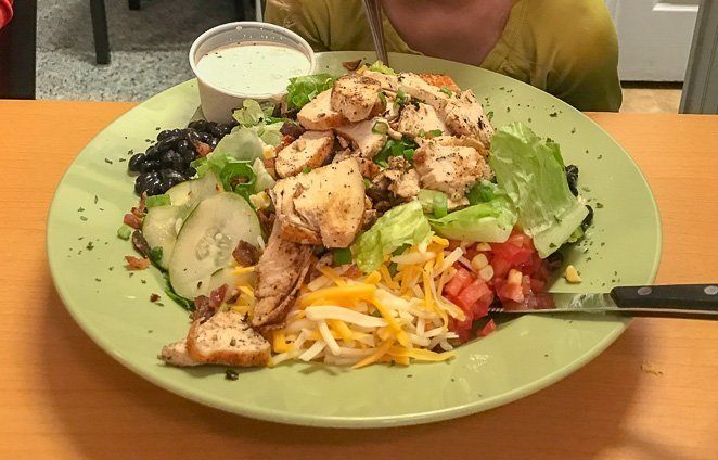 Back 40 A1A Salad and Tacos Back 40 A1A salad and tacos