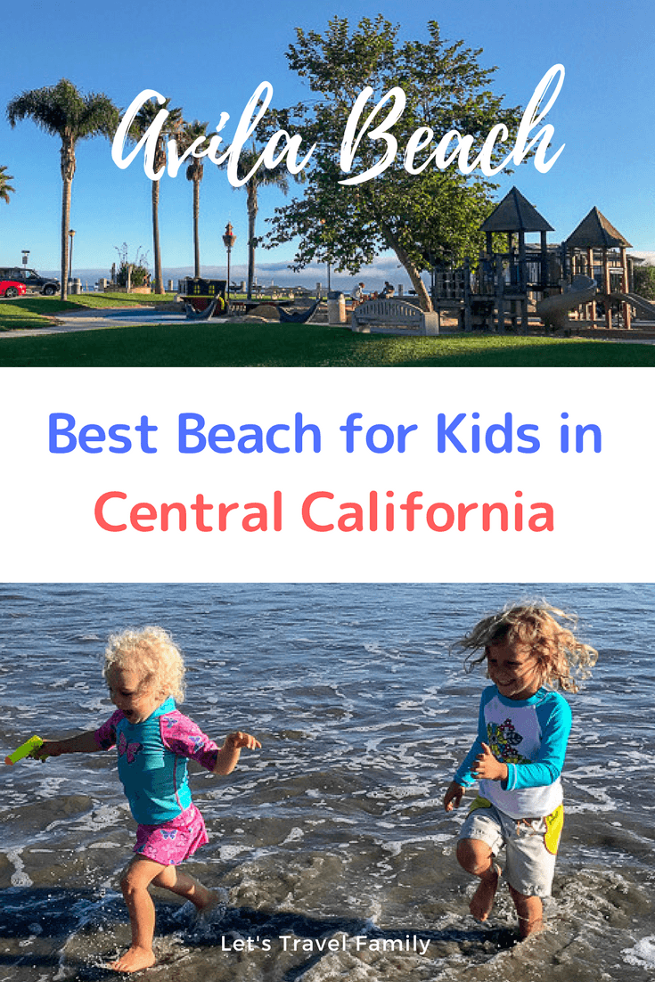 Avila Beach with Kids - best beach for kids in Central California