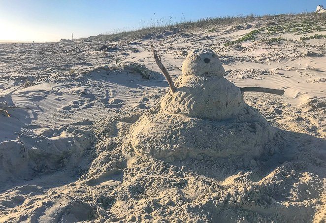 Sandman on the Beach - Cool Bucket List Ideas