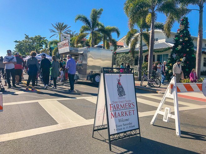 third street farmers market naples FL