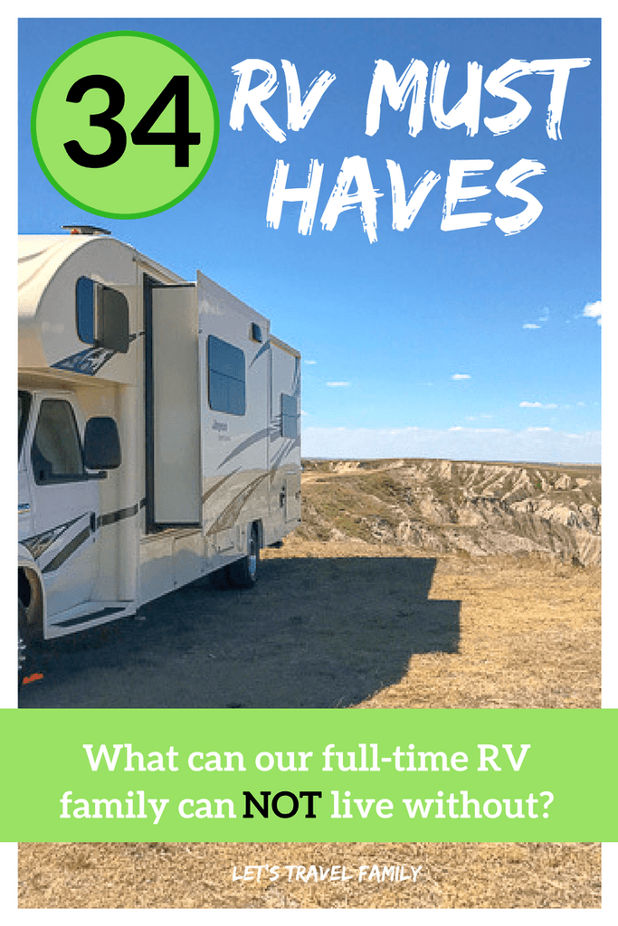 34 RV Must Haves That We Cannot Live Without Let's Travel Family
