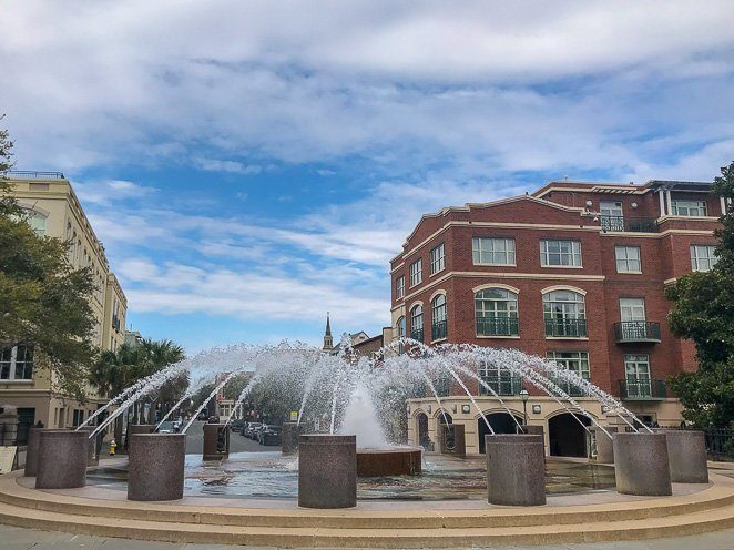 Charleston South Carolina Vacation - Fountain_