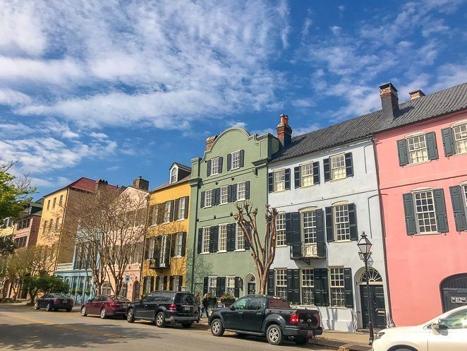 Rainbow Row - charleston sc historic district_ Rainbow Row - charleston sc historic district_