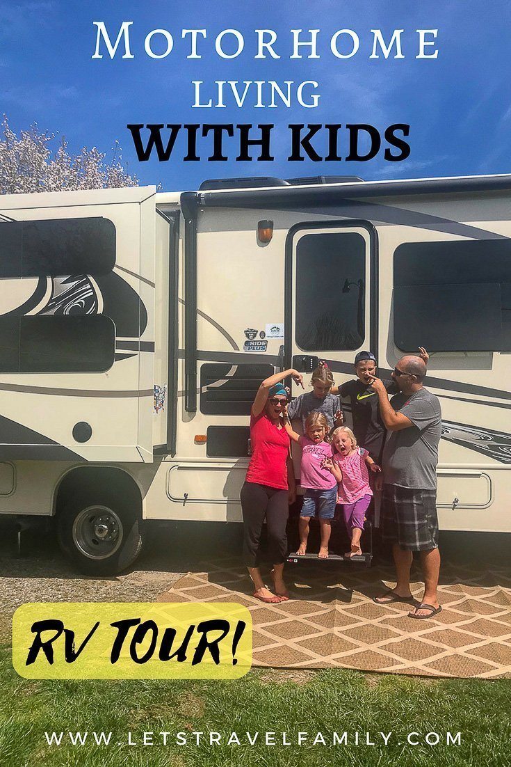 Living in a motorhome full time with kids