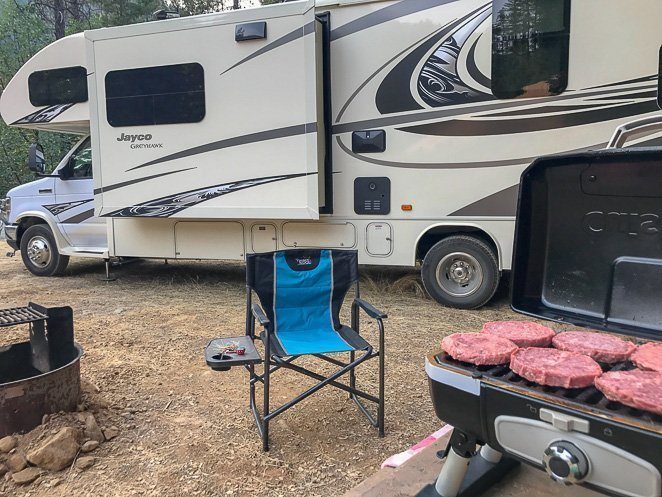 RV Living - where we often cook our food