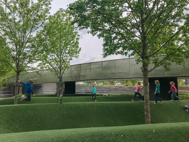 Cumberland Park - Free things to do with kids in Nashville TN