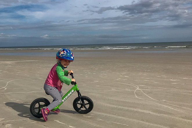 Biking on the Beach - Fun Bucket List Ideas