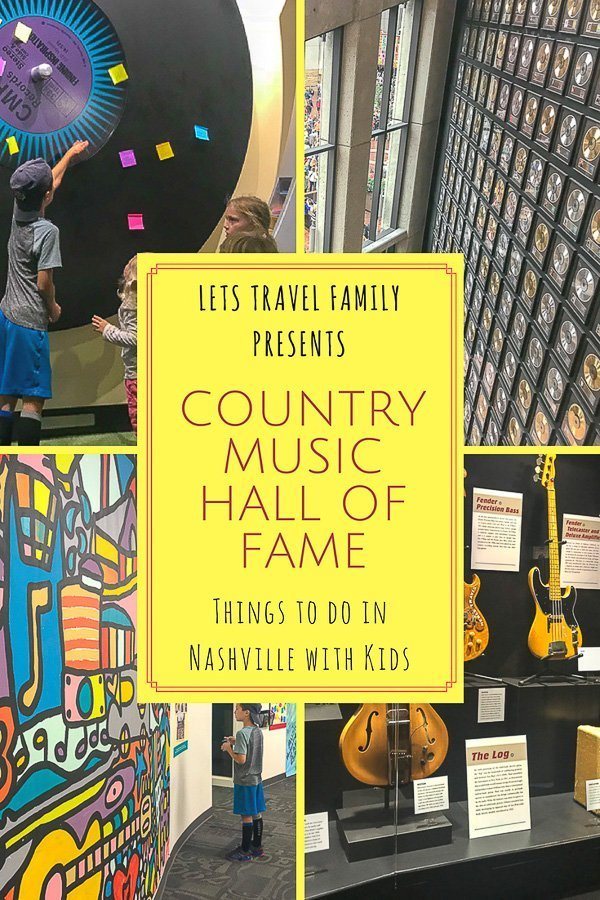 Country Music Hall of Fame Museum Nashville with Kids