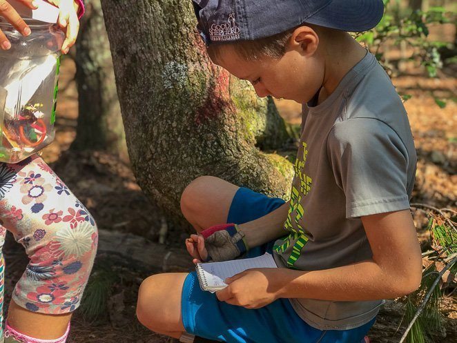 Geocaching during our world school adventures traveling