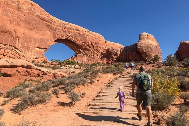Hike in the desert - Adventure Bucket List with kids