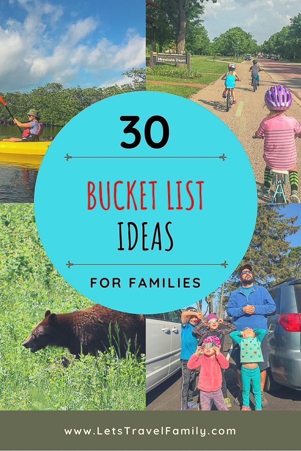 30 Simple Bucket List Ideas For Families Let's Travel Family