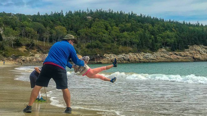 Acadia National Park with kids_