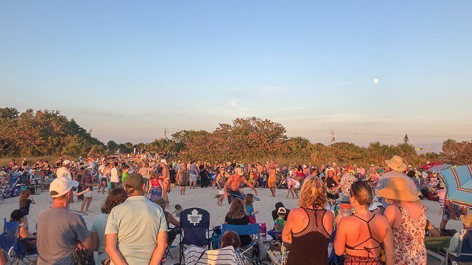 Drum Circle - Nakomis Beach Florida