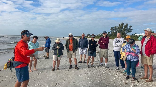 Sanibel Sea School - Shell Hike on Sanibel Island