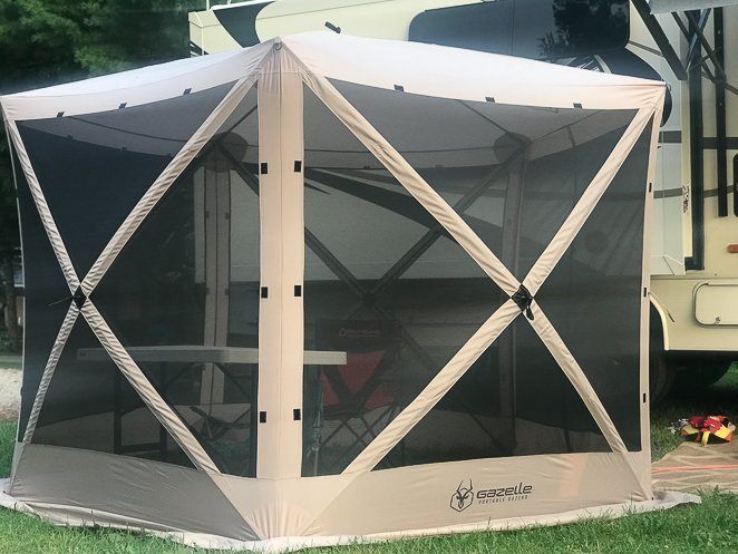 Gazelle Tent - RV Office Idea Gazelle Tent - RV Office Idea
