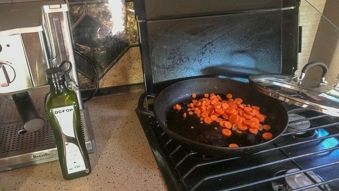 Easy camping meals - Sautéed veggies Easy camping meals - Sautéed veggies