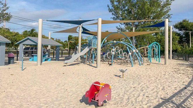 Free things to do in Key West with kids - Higgs beach playground