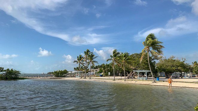 Harry Harris Park and Beach on Key Largo