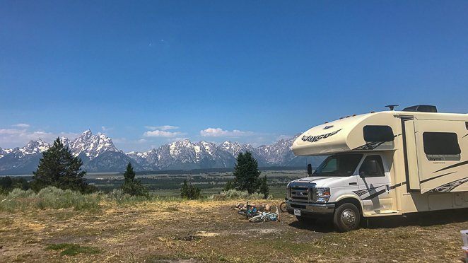 Living in a camper - Boondocking_