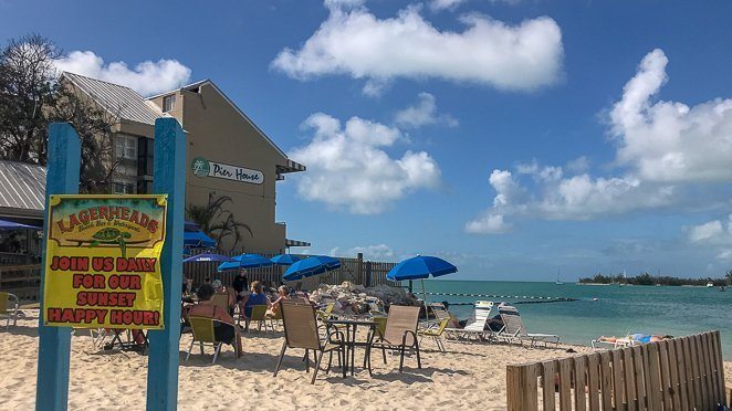 Logerheads Beachbar - Key West Florida Beach