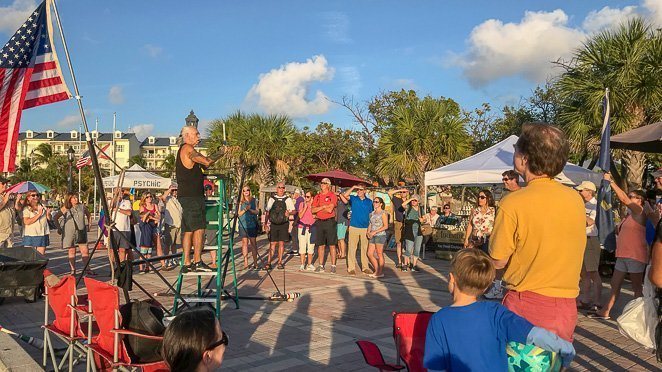 Mallory Square Sunset Street Performer