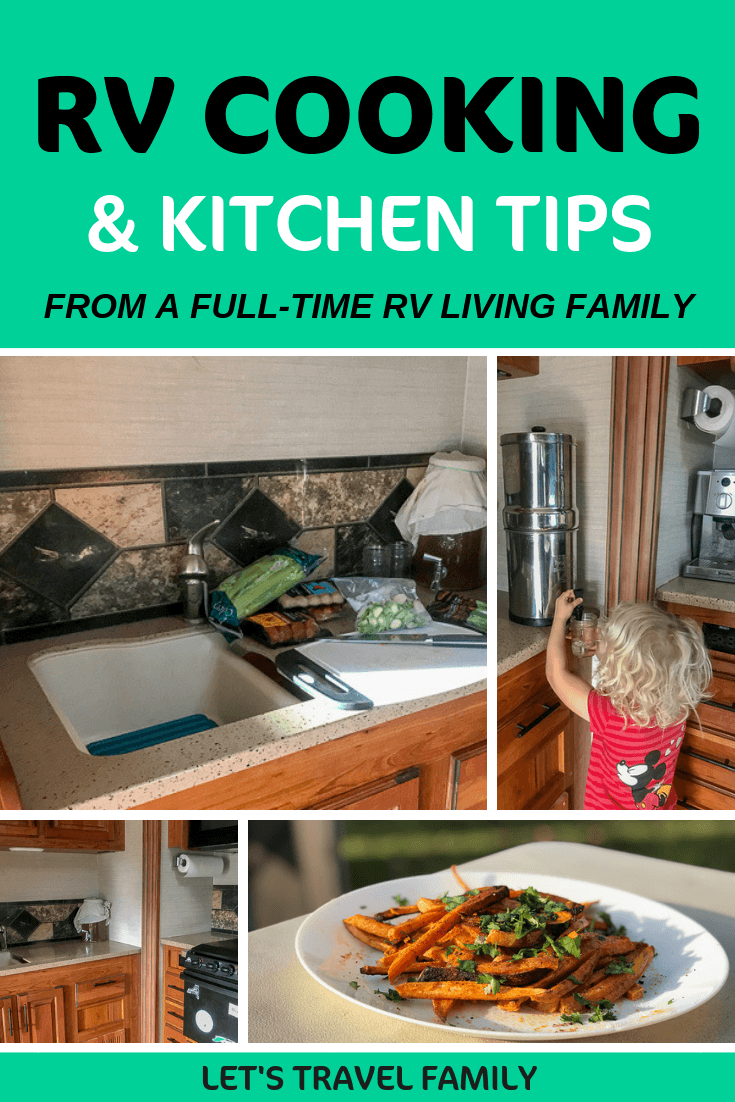 RV cooking and Kitchen Tips