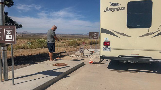 Dumping the Black Tank - RVing for Beginners