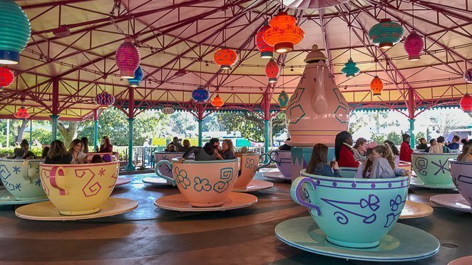 Disney Magic Kingdom Rides List - Mad Tea Party