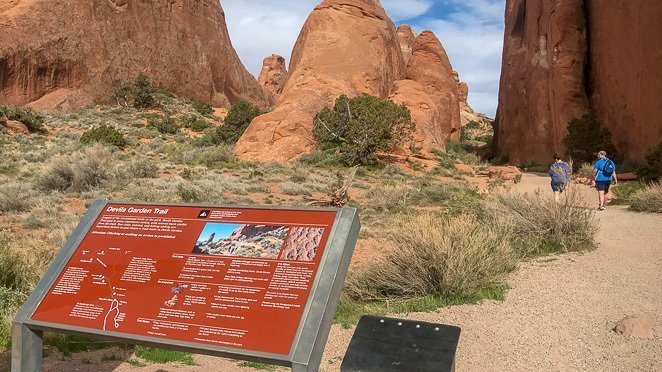 Arches National Park Trails - Devils Garden Trail