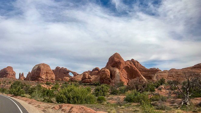 Camping at Arches National Park