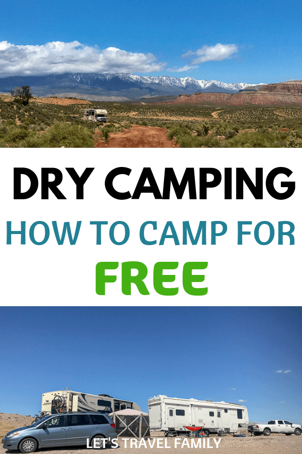 Dry Camping - How to camp for FREE