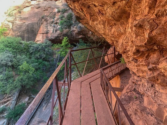 Hiking at Zion National Park Hiking at Zion National Park