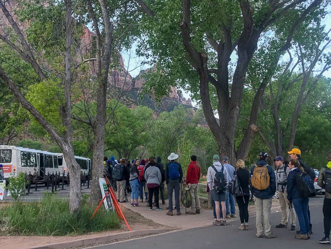 Zion National Park shuttle