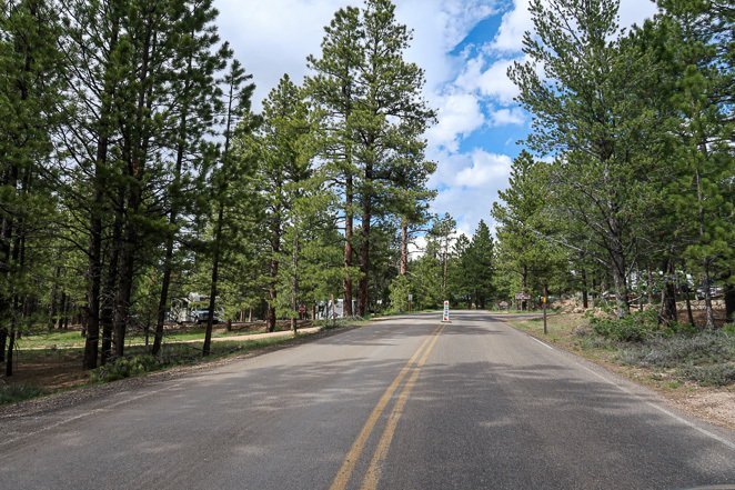 Camping inside Bryce Canyon National Park