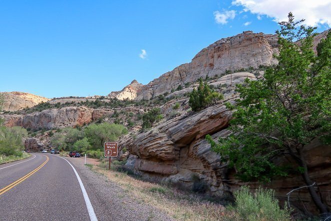 Grand Wash Capitol Reef NP