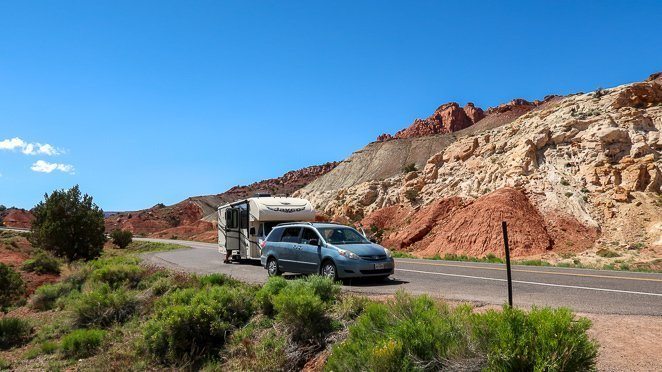 Road Trip through Capitol Reef Utah