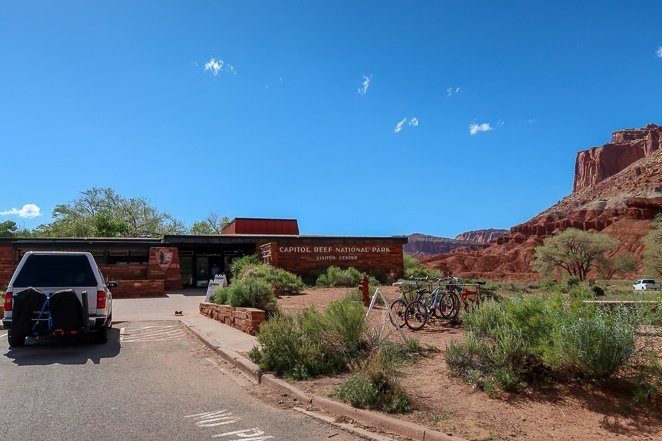Stop at Capitol Reef National Park Visitor Center