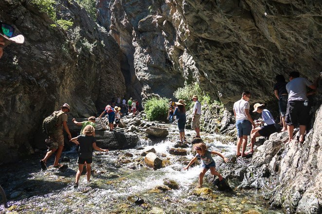 Hike Zapata Falls to the waterfall