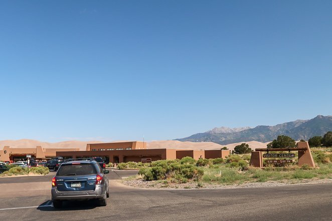Visitor Center at Great Sand Dunes NP