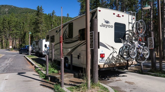 Plan Yellowstone Trip and stay at a campground