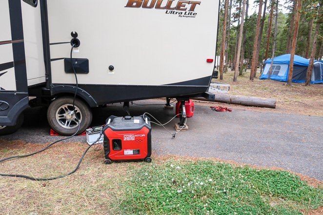 Generator for camping