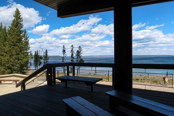 Grant Visitor Center - Yellowstone Lake