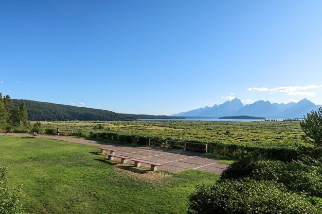 Jackson Lake Lodge View Jackson Lake Lodge View