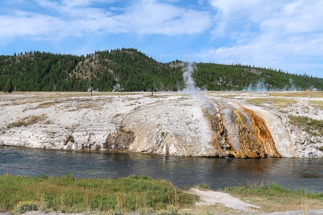 Midway Geyser Basin Area Midway Geyser Basin Area