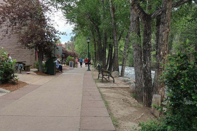 Walk the River Walk in Estes Park Walk the River Walk in Estes Park