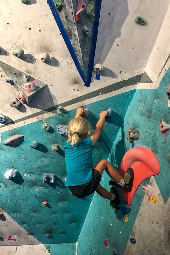 Rock Climb At Project Rock