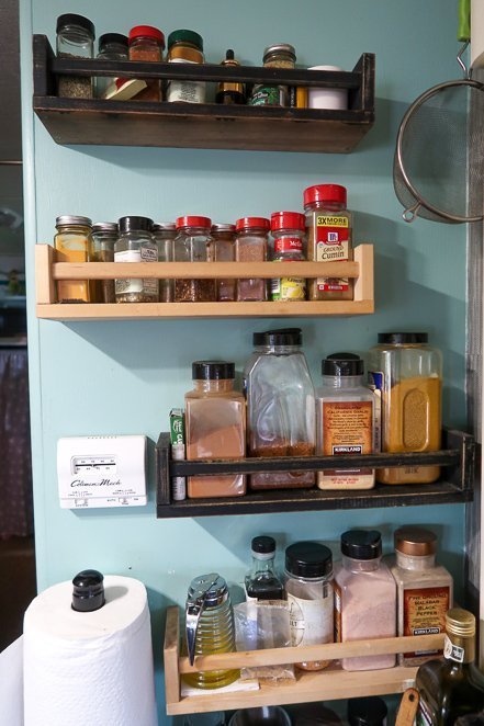 RV Kitchen Spice Rack