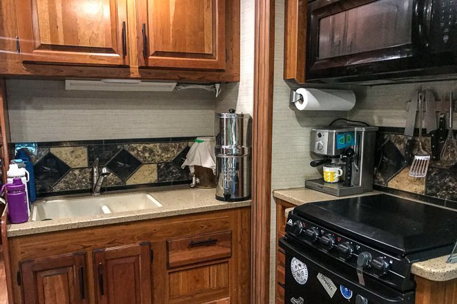 RV kitchen appliances for Thanksgiving