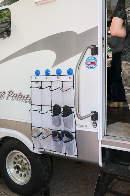 RV shoe organization hacks RV shoe organization hacks